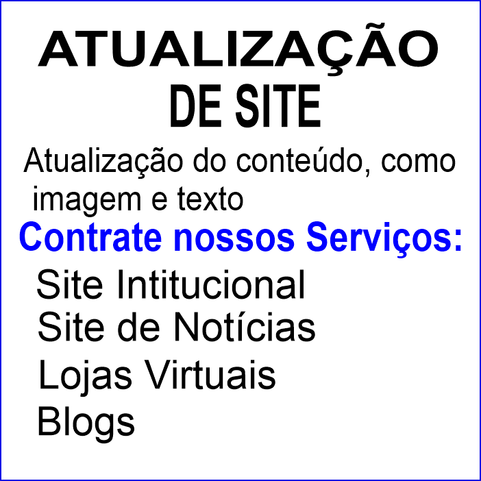 atualização de site